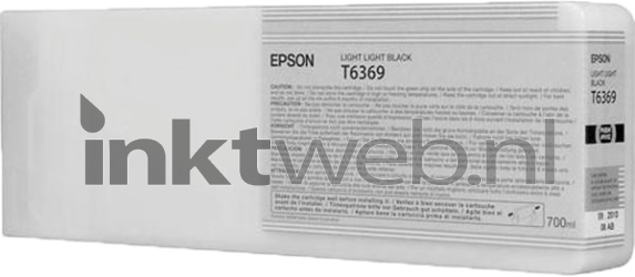 Epson T6369 licht licht zwart Product only