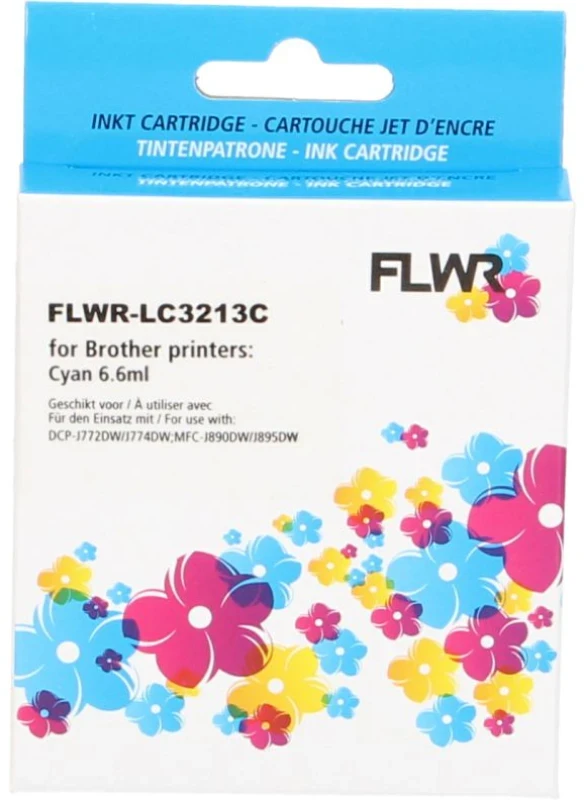 Huismerk Brother LC-3211 cyaan (Huismerk (compatible))