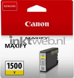 Canon PGI-1500 geel Front box