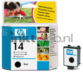 HP 14 zwart Combined box and product