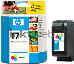 HP 17 kleur Combined box and product