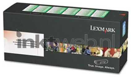 Lexmark 24B6846 cyaan Front box