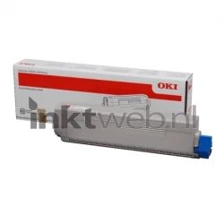 Oki PRO8432 magenta Combined box and product