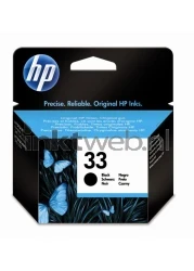 HP 33 zwart 