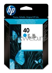 HP 40 cyaan Front box