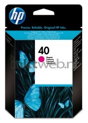 HP 40 magenta Front box