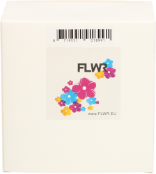 FLWR Zebra  thermische labels 70 mm x 50 mm  wit Front box