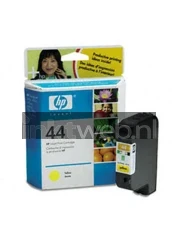 HP 44 geel Combined box and product