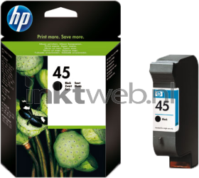 HP 45 zwart Combined box and product