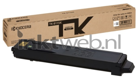 Kyocera Mita TK-8115K zwart Combined box and product