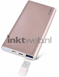 SBS Powerbank Rosegoud 5.000mAh Product only