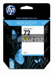 HP 72 geel Front box