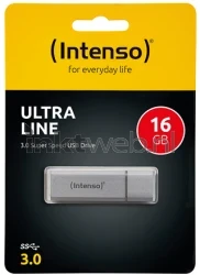 Intenso Ultra Line USB Drive 16 GB zilver Front box