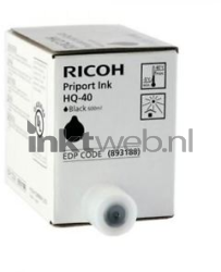 Ricoh Priport HQ-40 zwart Front box