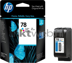 HP 78D kleur Combined box and product