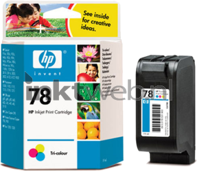 HP 78D kleur Combined box and product