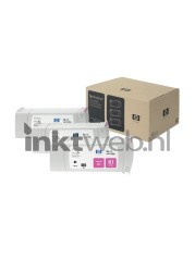 HP 81 magenta Combined box and product