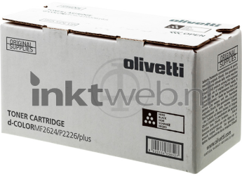 Olivetti B 1237 zwart Front box