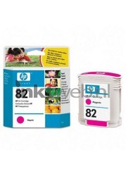 HP 82 magenta Combined box and product