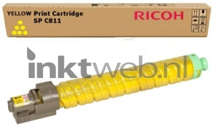 Ricoh SPC811 geel Combined box and product