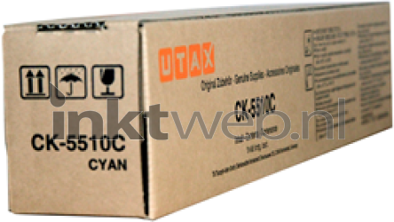 Utax CK-5510C cyaan Front box