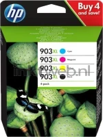 HP 903XL Multipack (Opruiming 4 x 1-pack outlet) zwart en kleur