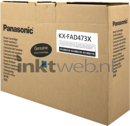 Panasonic KX-FAD473X zwart Front box