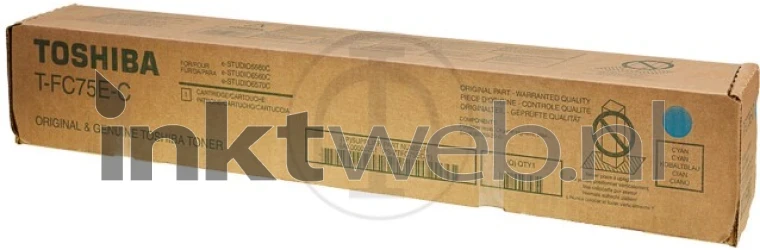 Toshiba TFC75EC cyaan Front box