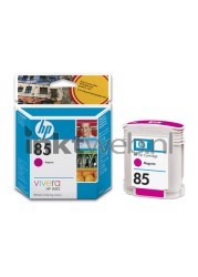 HP 85 magenta Combined box and product