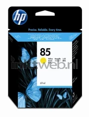 HP 85 geel Front box