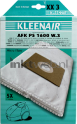 Kleenair HPF XX3 AFK PS 1600w Front box