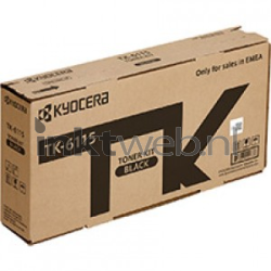 Kyocera Mita TK-6115 zwart Front box