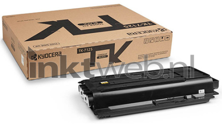 Kyocera Mita TK-7125 zwart Combined box and product