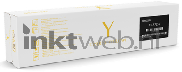 Kyocera Mita TK-8725 geel Front box