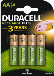 Duracell AA Rechargeable plus, 1300 mAh Front box