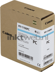 Canon PFI-1100 foto cyaan Front box