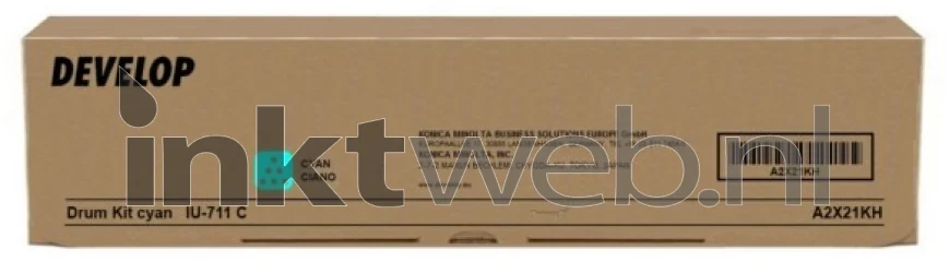 Develop IU-711 cyaan Front box