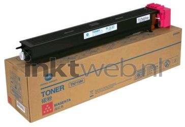 Konica Minolta TN-713 magenta Combined box and product