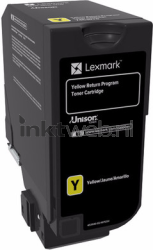 Lexmark 74C20Y0 geel Product only