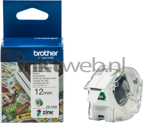 Brother  CZ-1002  x 12 mm 5 M  Combined box and product