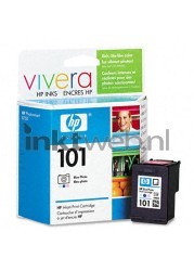 HP 101 foto cyaan Combined box and product