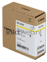 Canon PFI-310Y geel Front box