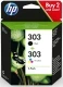 HP 303 2-pack zwart en kleur (Origineel)