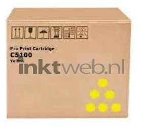 Ricoh C5100 geel Front box