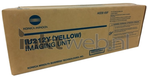 Konica Minolta IU212Y geel Front box
