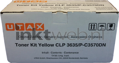 Utax CLP3635 geel Front box
