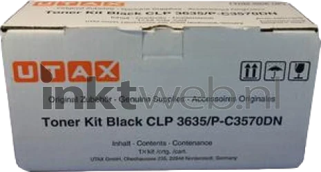 Utax CLP3635 zwart Front box
