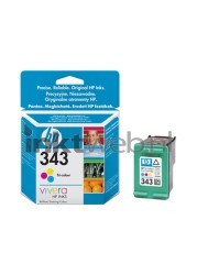 HP 343 kleur Combined box and product