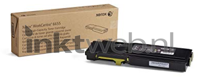 Xerox 6655 geel Combined box and product
