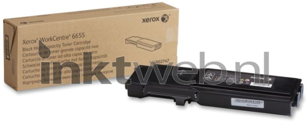 Xerox 6655 zwart Combined box and product